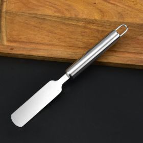 Cake Decorating Spatula Stainless Steel Butter Cake Cream Straight Bend Spatula Spreader Scraping, Smoothing, Icing