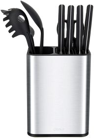 Messerblock – Cookit Kitchen Universal Messerhalter ohne Messer, Edelstahl Utensilienhalter, platzsparend, Multifunktionsmesser Utensilien-Organizer