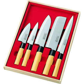 Kakuse Koumei Nakamua Japanese Knife Set of 5 2019 New Ver.