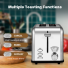 Automatic furnace breakfast toast multifunctional toaster SUS304 5 bake brown level high lift bar 3 functions-thaw / heat / cancel