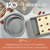 Farberware 9-Inch x 5-Inch Nonstick Bakeware Loaf Pan, Gray