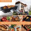 Charcoal Grill Barbecue Portable BBQ Stainless Steel Folding BBQ Grill Camping Grill Tabletop Grill