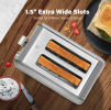 Automatic furnace breakfast toast multifunctional toaster SUS304 5 bake brown level high lift bar 3 functions-thaw / heat / cancel