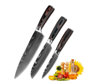 Carpenter's Special Set 6-piece Set 8-piece Set Knife Chef Knife Kitchen Knife Cooking (Option: 3 sets)