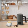 300ml Automatic Milk Heater Multifunction Cold / Hot Latte Milk foam 500W LED Touch control, cappuccino chocolate protein powder