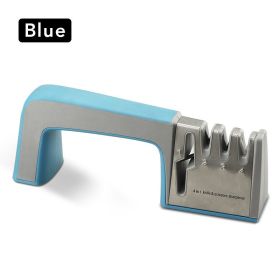 Fast knife sharpener (Color: Blue)